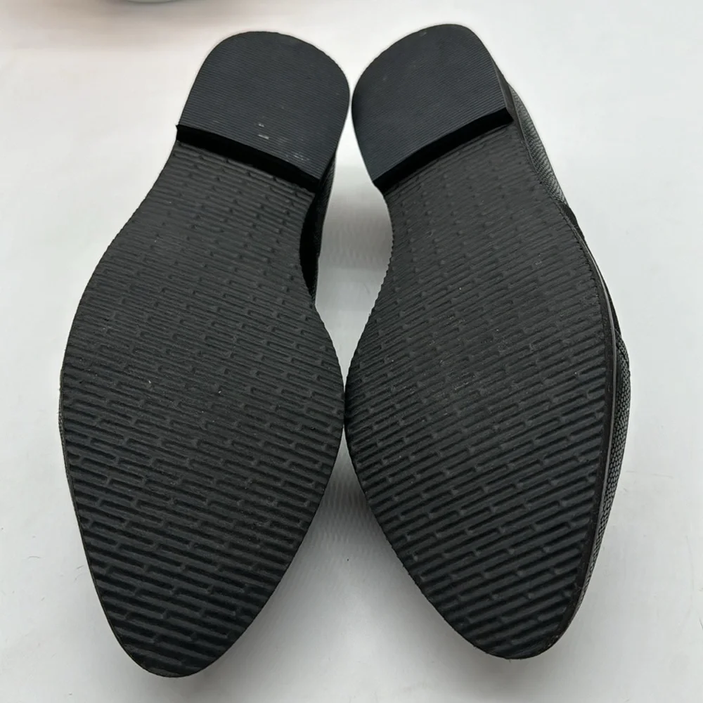 Walking Cradles Black Slip On Loafers Size 8 BLO6501F - Picture 5 of 6